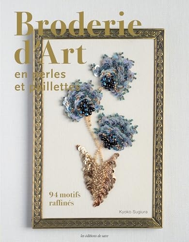 Broderie d'art en perles et paillettes