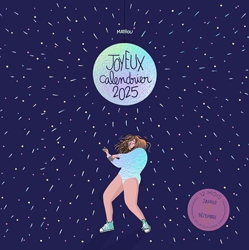 Calendrier mural Mathou 2025