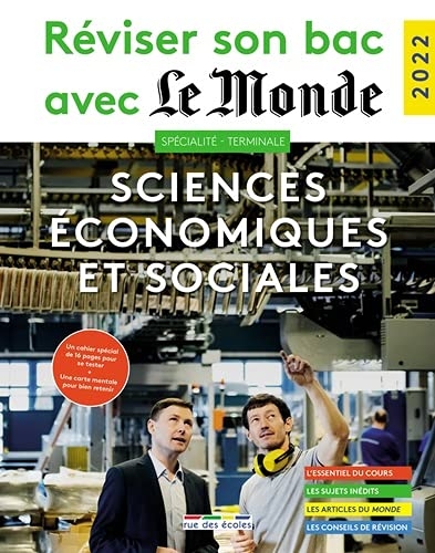 Réviser son bac avec le Monde 2022, Spécialité Sciences économiques et sociales