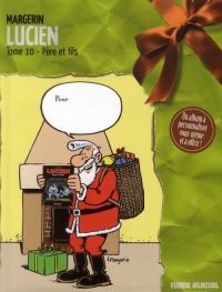 Lucien, Tome 10 : Père et fils : Jaquette Noël