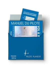 Pochette bleue du Pilote Planeur --- contient le Manuel Planeur et le livret de progression