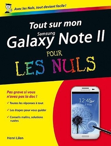 Tout sur mon Galaxy Note II Pour les Nuls