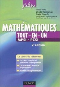 Tout-en-Un Mathématiques MPSI-PCSI
