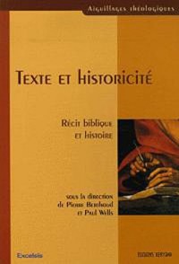 Texte et historicité : Récit biblique et histoire