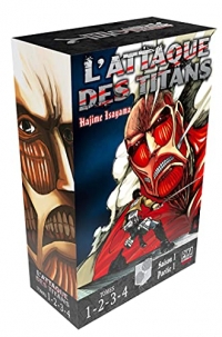 L'Attaque des Titans Coffret T01 à T04: Coffret 4 tomes