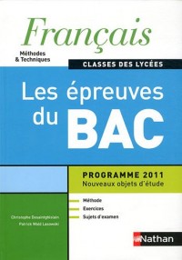 Français - Les épreuves du Bac