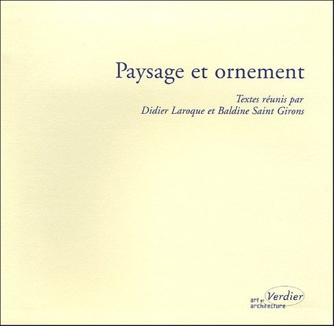 Paysage et ornement