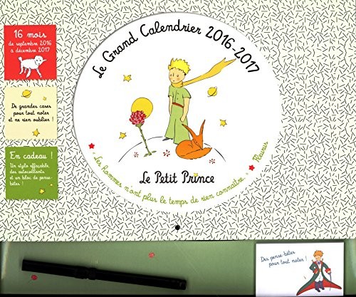 Le Grand Calendrier Le Petit Prince 2016-2017