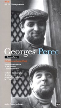 Georges Perec, dialogue avec Bernard Noël (2 livres + coffret de 4 CD) [9782869160705]