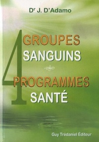 4 groupes sanguins 4 programmes santé
