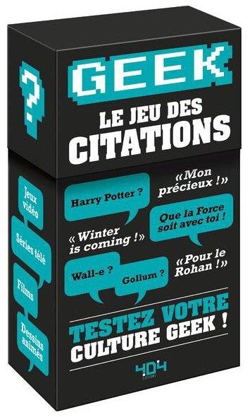 Geek : Le jeu des citations