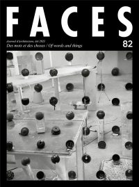 FACES 82. Martin Steinmann - que fait la critique de l'architecture