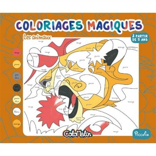 Les animaux : Coloriages magiques