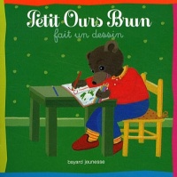 PETIT OURS BRUN FAIT UN DESSIN