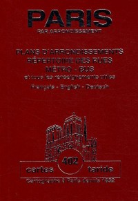 Plan-guide de Paris : Plans d'arrondissements