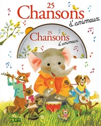 Une Souris Verte : 25 Chansons d'Animaux (avec un CD) - Dès 3 ans