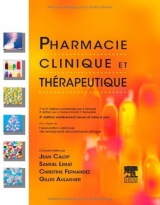 Pharmacie clinique et thérapeutique