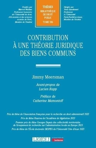 Contribution à une théorie juridique des biens communs (336)