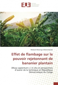 Effet de flambage sur le pouvoir rejetonnant de bananier plantain: (Musa sapientum L.) in situ et perspectives d’avenir de la technique en République Démocratique du Congo