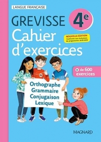 Cahier Grevisse - Français - 4e - Edition 2021