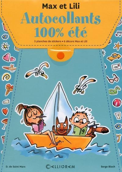 Ma pochette de stickers Max et Lili - Autocollant 100% été