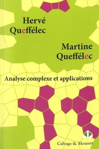 Analyse complexe et applications