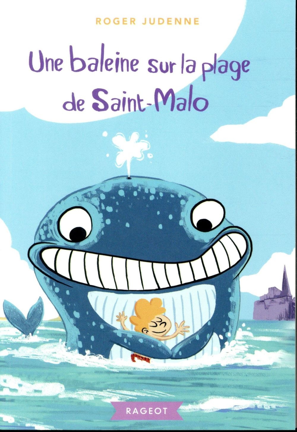 Une baleine sur la plage de Saint-Malo