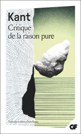 CRITIQUE DE LA RAISON PURE [Poche]