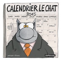 Calendrier Le Chat 2015