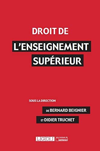Droit de l'enseignement supérieur