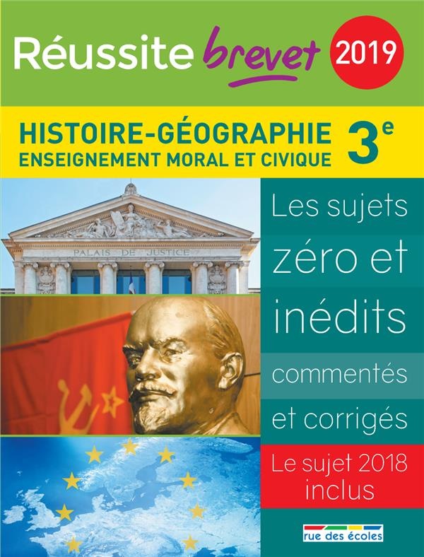 Réussite brevet 2019 - Histoire-Géographie