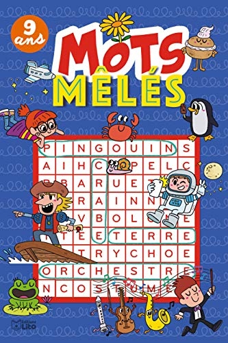 Super Bloc Jeux - Mots Mélés 9 ans