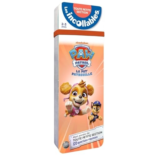 Les incollables - Mon année de Toute Petite Section avec la Pat' Patrouille: 120 questions-réponses