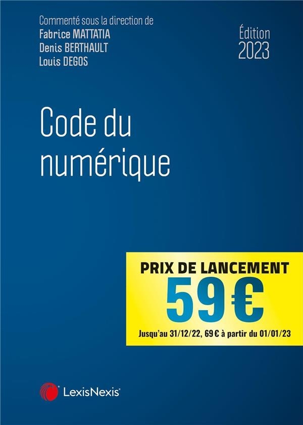 Code du numérique 2023