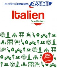 Cahier d'exercices Italien