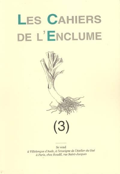 Les Cahiers de l'enclume