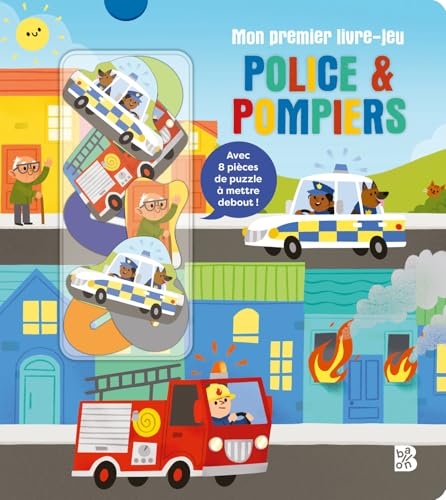 Mon premier livre-jeu : Police & pompiers