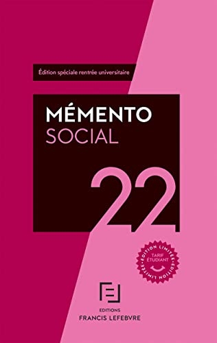 Social Etudiants 2022 - Mémento