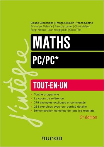 Maths Tout-en-un PC/PC* - 3e éd.