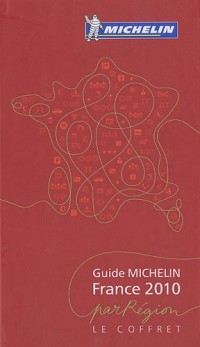 Guide Michelin France par région : Coffret en 6 volumes