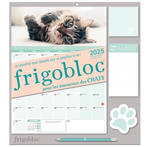 Frigobloc Mensuel 2025 Chats (de sept. 2024 à déc. 2025)