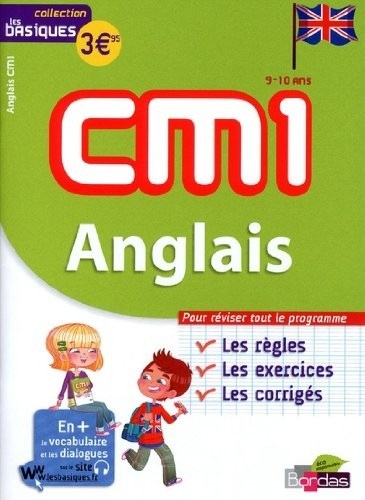 Anglais CM1 : 9-10 ans