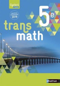 Transmath 5e - Format compact - Nouveau programme 2016