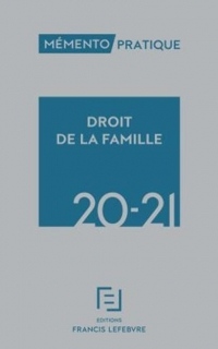 Mémento Droit de la famille 2020-2021