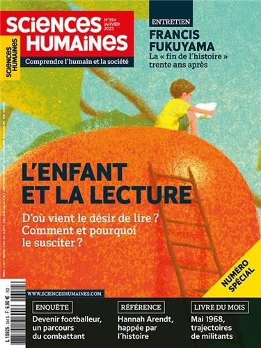 Sciences Humaines n°354 : L'enfant et la lecture - Dec 2022 - Janv 2023