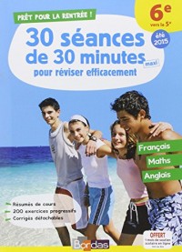 Cahier de vacances - Prêt pour la 5e