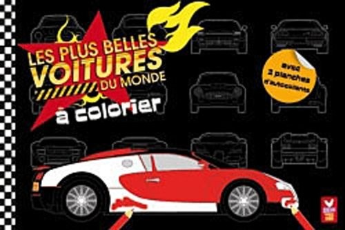 Les plus belles voitures du monde à colorier