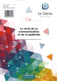 Le droit de la communication et de la publicité