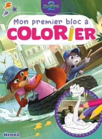 Mon premier bloc à colorier - Livre coloriage 3 ans