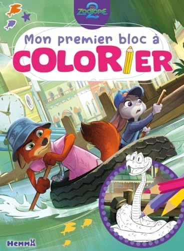 Mon premier bloc à colorier - Livre coloriage 3 ans